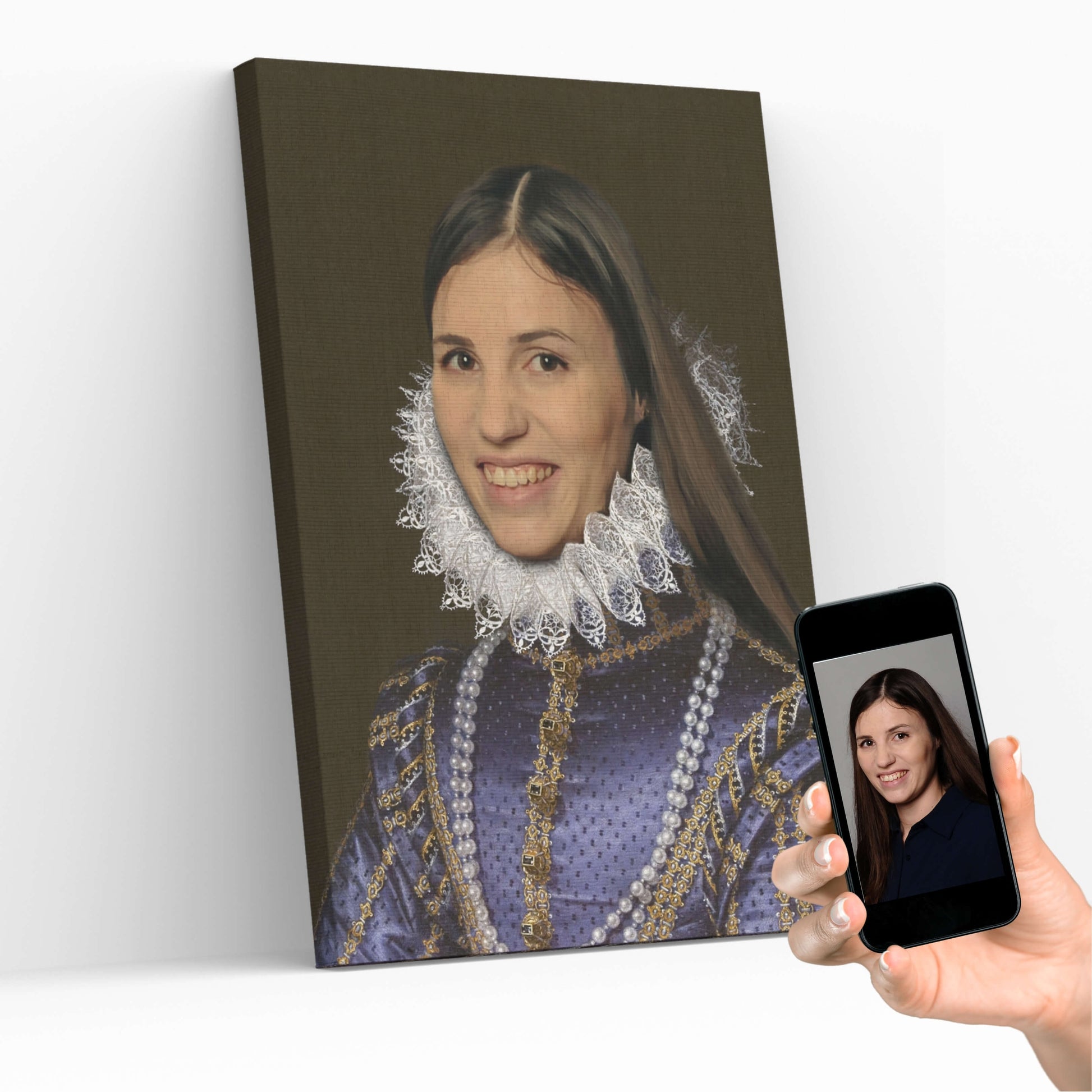 ROYAL PORTRAIT AS PAINT BY NUMBERS - choose your size
